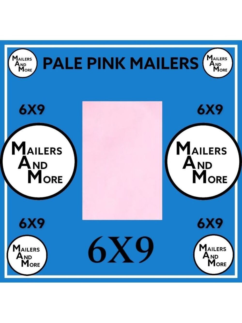 25 6X9 Poly Mailers Pale Pink Shipping Envelopes PRICE IS FIRM - Picture 5 of 6
